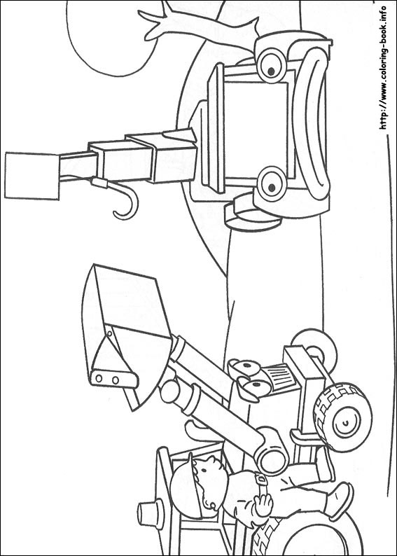 Bob the Builder coloring picture